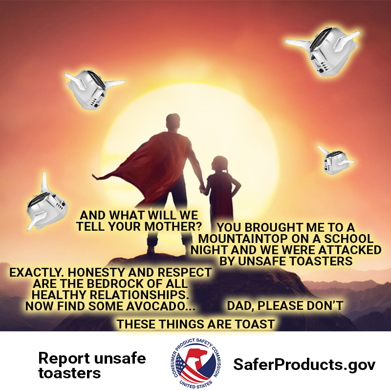 report unsafe products on saferproducts.gov