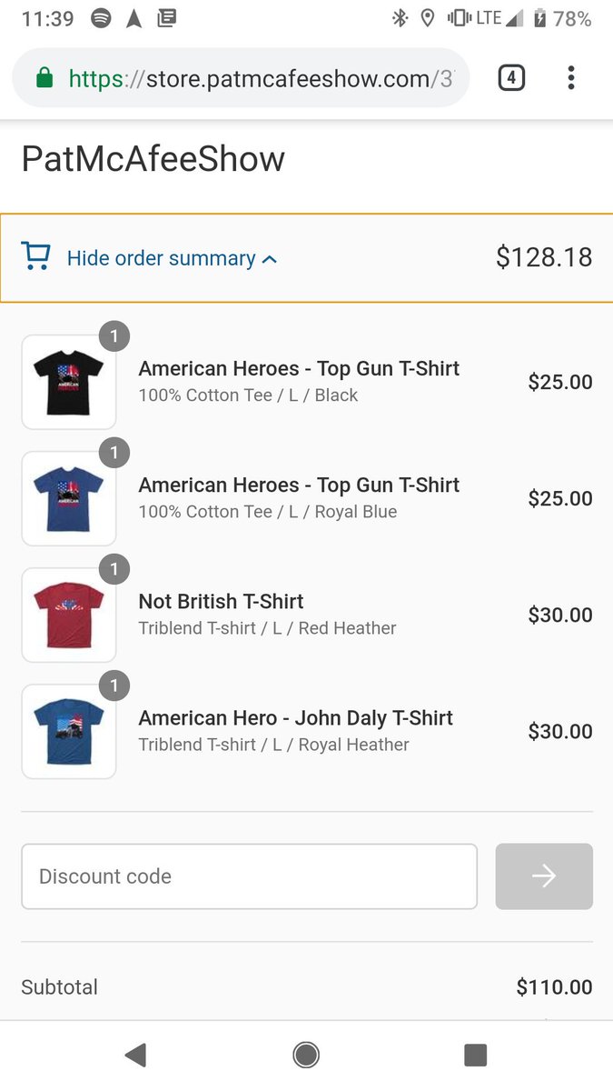 Johnnylongislan's tweet photo. @PatMcAfeeShow @HeartlandRadio you guys coming out with a sleeveless laugh more? American gear is spot on boys https://t.co/97qEdvywea