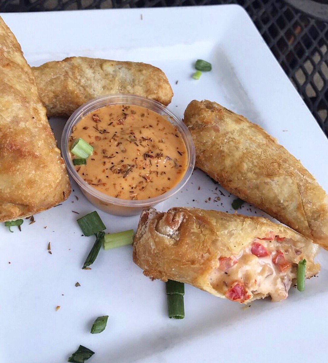 VeniceKitchenOx's tweet photo. Crawfish rolls for life. RT if these are your favorite OV dish. #crawfish #app https://t.co/ZX4CT3m93G