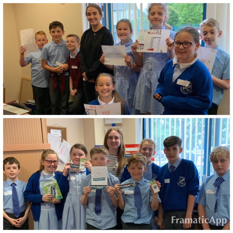 BigTrustCharity's tweet photo. Thank you to all our businesses who took time out of their busy diaries to spend the day with year 5 children at St Monicas Primary School giving them an insight into the “World of Work” #workinspirationday #ourfutureworkforce #NationalVolunteersWeek2019 https://t.co/DfBZ4a1VP6