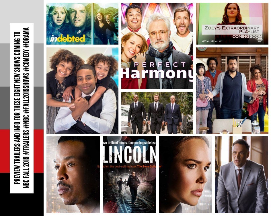MingleMediaTV's tweet photo. Preview Trailers and info for these eight new shows coming to NBC Fall 2019 #Trailers #NBC #Fall2019Shows #Comedy #Drama https://t.co/be0ZaZAImn https://t.co/JJotDW4bV2