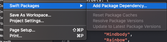 eneko's tweet image. Adding a SwiftPM package to an existing Xcode project #Xcode #swiftPM #swiftlang #swift