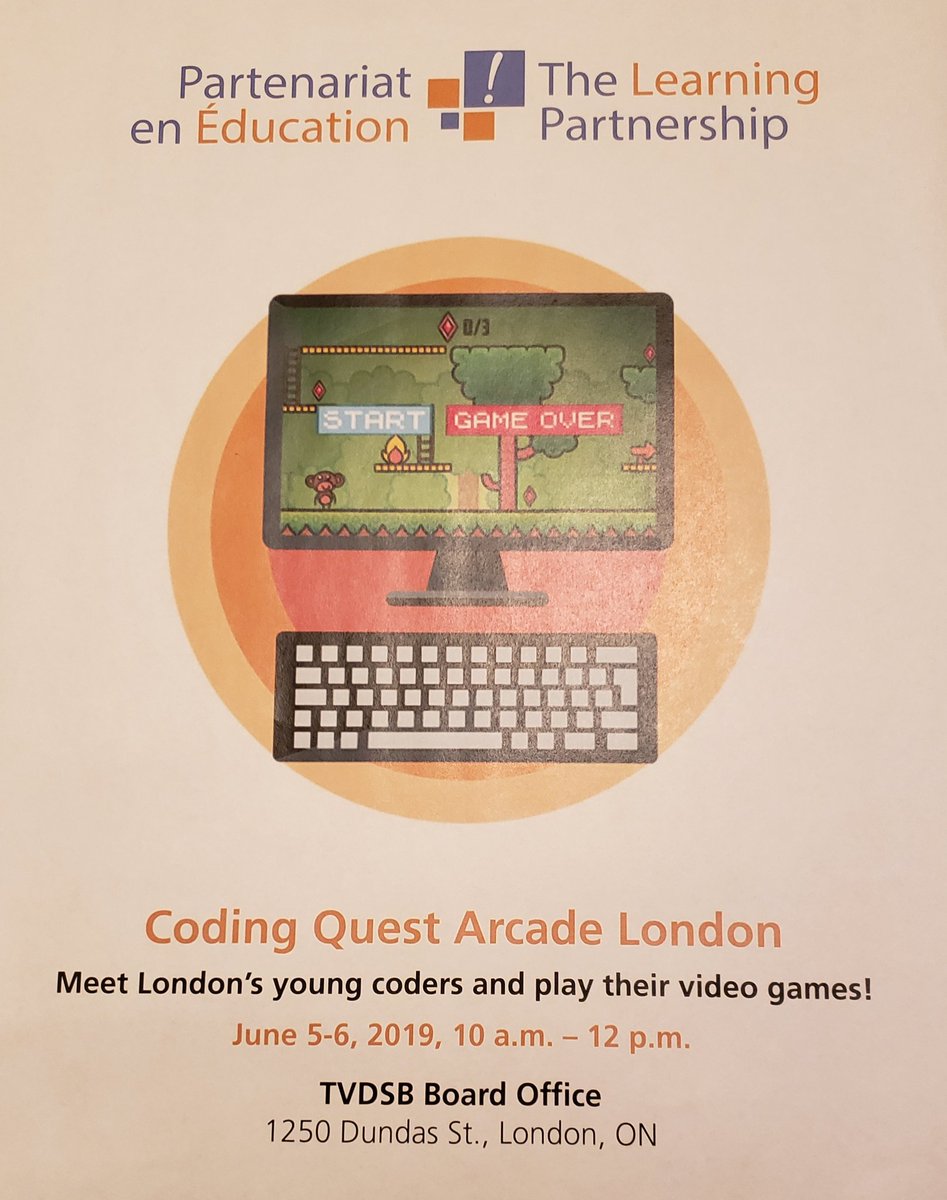 kraekerc's tweet photo. June 5th #codingquest via @TLPCanada #THECQARCADE @NorthMeadowsTV @BSCS6 @EmilyStowePS @EastOxfordPS @SouthsidePublic @MWrightMustangs @WiseJaguars @Campbellonia @MrsBGibson @zegersme @ElliseMackie @Southside_LLC @klangford5 @ryanewaskiw @patrelco @SArmstrongP @dcarruthersedu https://t.co/djXIUCM2qY