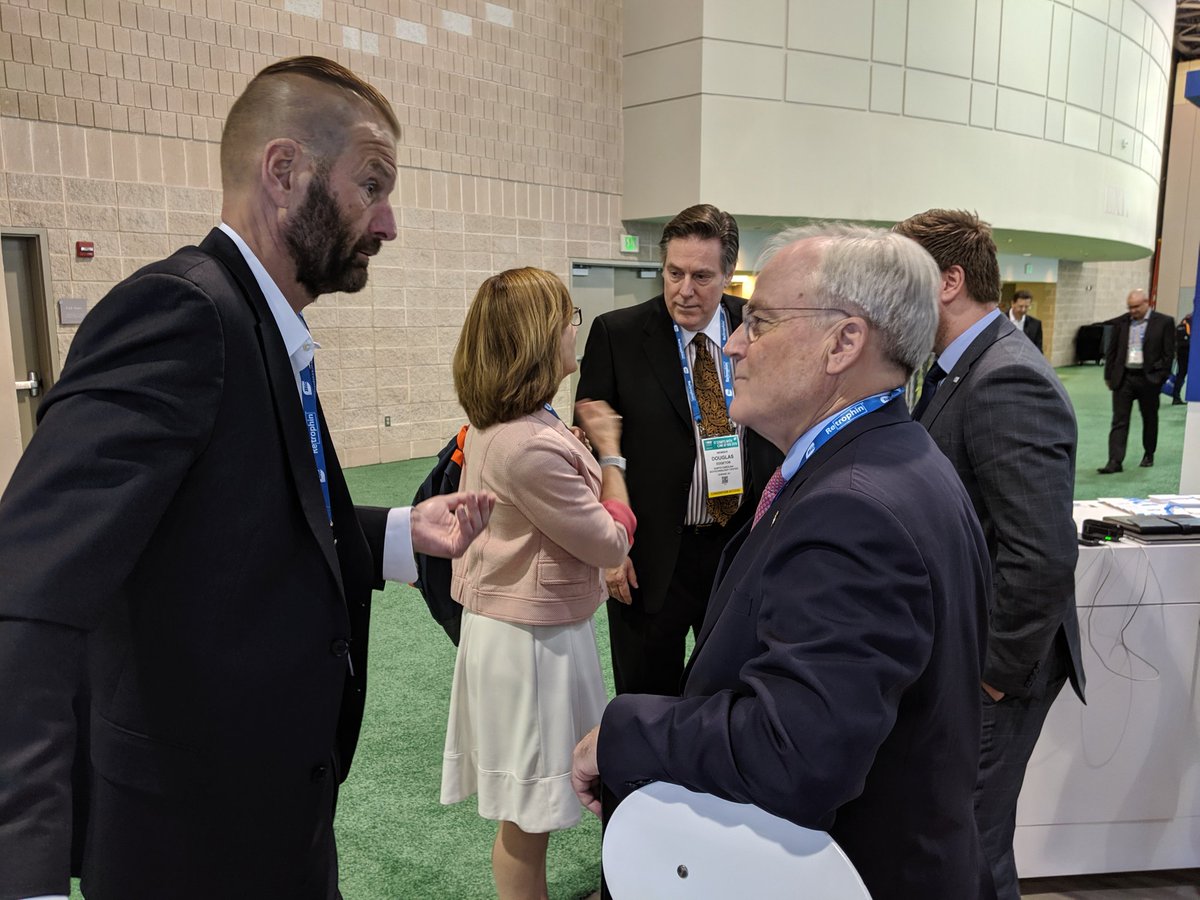 RobinDeacle's tweet photo. Touring #BIO2019 with @NCCommerce  Secretary Copeland. Now @AlcamiNow https://t.co/2MVo7wymoS