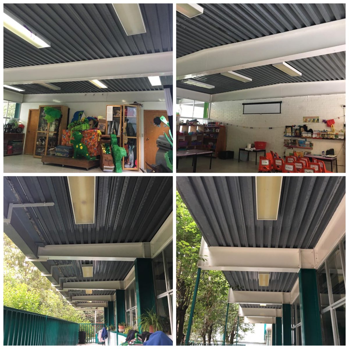 Revisión, mantenimiento y reparación de las lámparas en el Jardín de Niños "Navidad" en #Cuajimalpa. <a href="/DGODU1/">D.G.O.D.U Cuajimalpa</a>