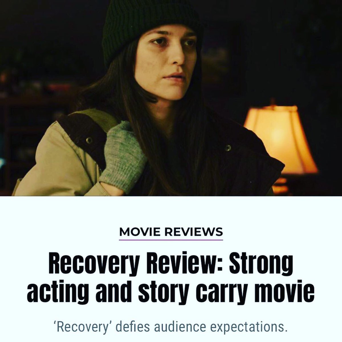 lizfenning's tweet photo. Today #RecoveryTheFilm goes live on @amazon, @vudufans, @directtv, #ondemand, @googleplay, @itunes, @vubiquity, &amp; physically @walmart, @bestbuy, &amp; @redbox 

I am prouder of this #onscreenperformance than any other I’ve done, and can’t believe it’s finally out there 🖤 https://t.co/IA63gJbZMh