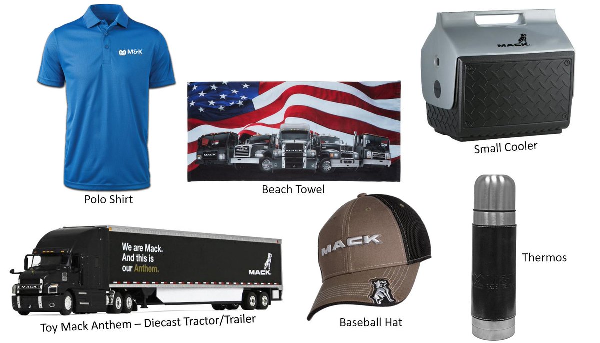 M&amp;K is the proud Title Sponsor of the upcoming St. Ignace Truck Show – SEPT 13-14, 2019. To show appreciation to the event we are launching the M&amp;K Truck Centers St. Ignace Truck Show Giveaway! Prizes to be awarded in June, July, August &amp; September 2019. woobox.com/htp4pm