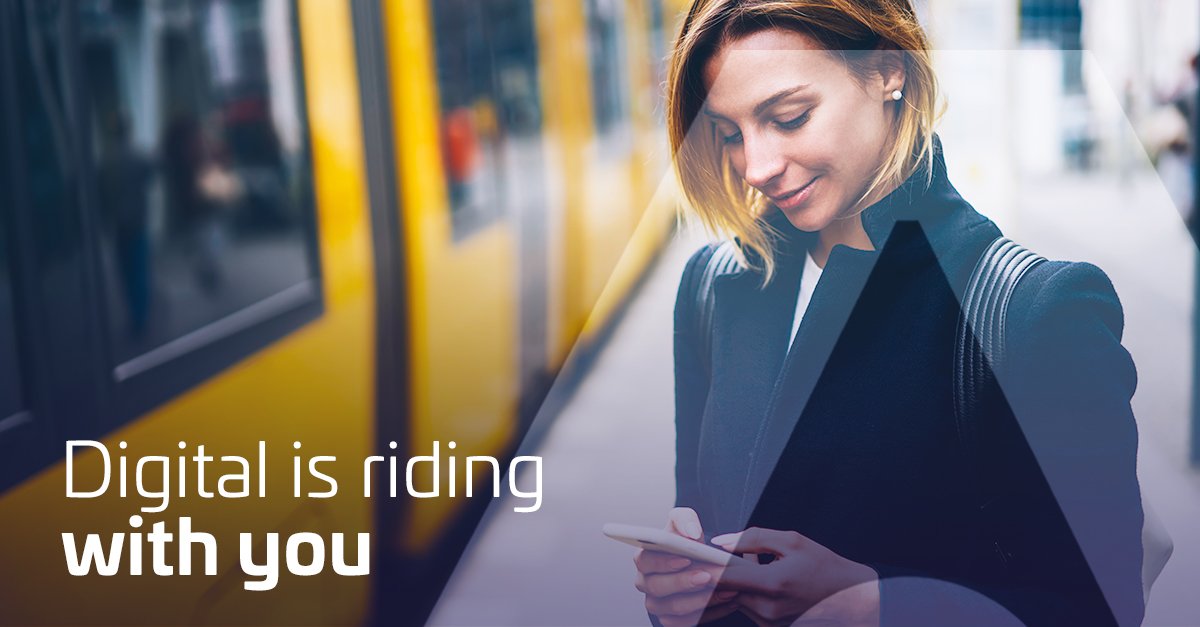 nicolasdupe's tweet photo. Your personalized mobility pilot is on the way Thales Transport #uitp2019 #MovinOnConnect https://t.co/EyNxCDtkUe https://t.co/AmXp3peDVs