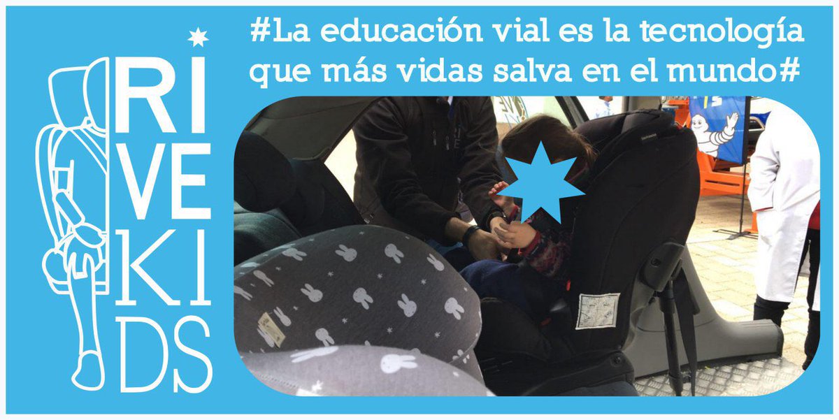 RiveCar2's tweet photo. “La #educación es la tecnología que más vidas salva en el mundo, más incluso que el #cinturóndeseguridad. El cinturón no se abrocha y ajusta el solo, eduquemos para usarlo bien y proteger la vida” #RiveKids https://t.co/2ha8qCyAkG