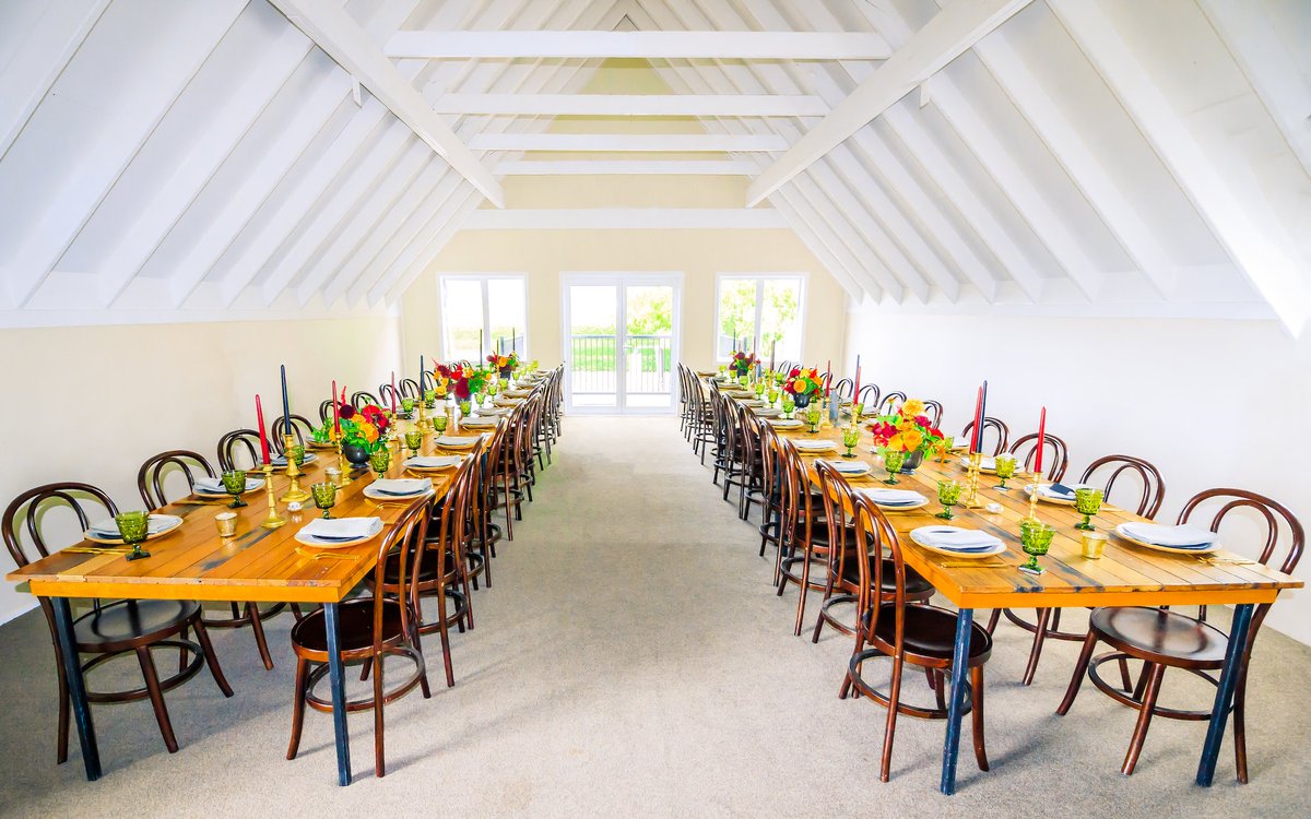 StGeorgesR's tweet photo. Our space beautifully styled by Flock Events - furniture, florals, styling with Miss Frou Frou and Lucy Chase ✨ #StGeorgesRestaurant #OurSpaceYourPlace https://t.co/U4nu6Zq0Tg