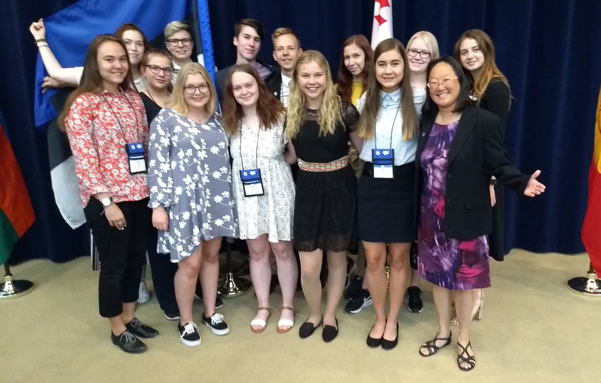 Vladislav Virtonen (@virtonen) on Twitter photo (Almost) full FLEX 2018-19 🇪🇪 Estonian group with FLEX officer Amy at <a href="/StateDept/">Department of State</a>
<a href="/USEmbTallinn/">U.S. Embassy Tallinn</a> (Almost) full FLEX 2018-19 🇪🇪 Estonian group with FLEX officer Amy at <a href="/StateDept/">Department of State</a>
<a href="/USEmbTallinn/">U.S. Embassy Tallinn</a>