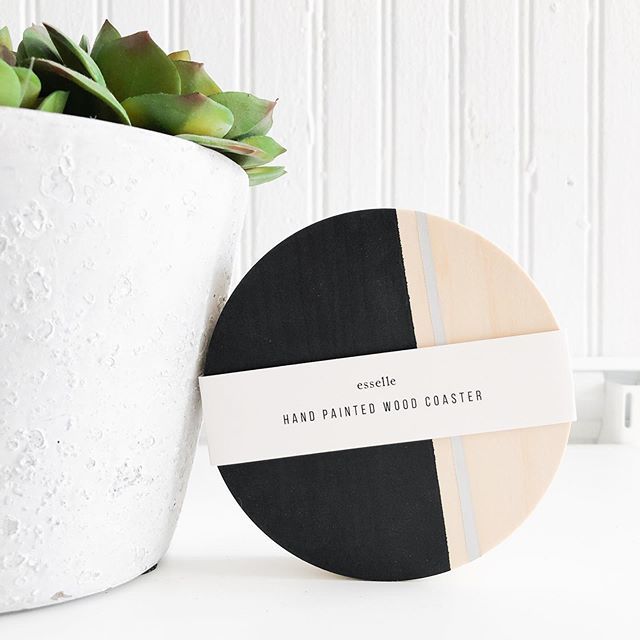Rounding up a few Father’s Day gift ideas starting with these wood painted coasters by <a href="/essellesf/">esselleSF</a> ✨ bit.ly/2QL24Mv