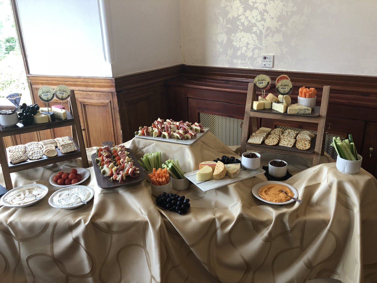 EmmaRob69595857's tweet photo. What an amazing job our team @BalhousieCare  Ruthven Towers have done! Residents and relatives really enjoyed the dementia information evening followed by this delicious spread! 😋 https://t.co/XX38CgmcYq