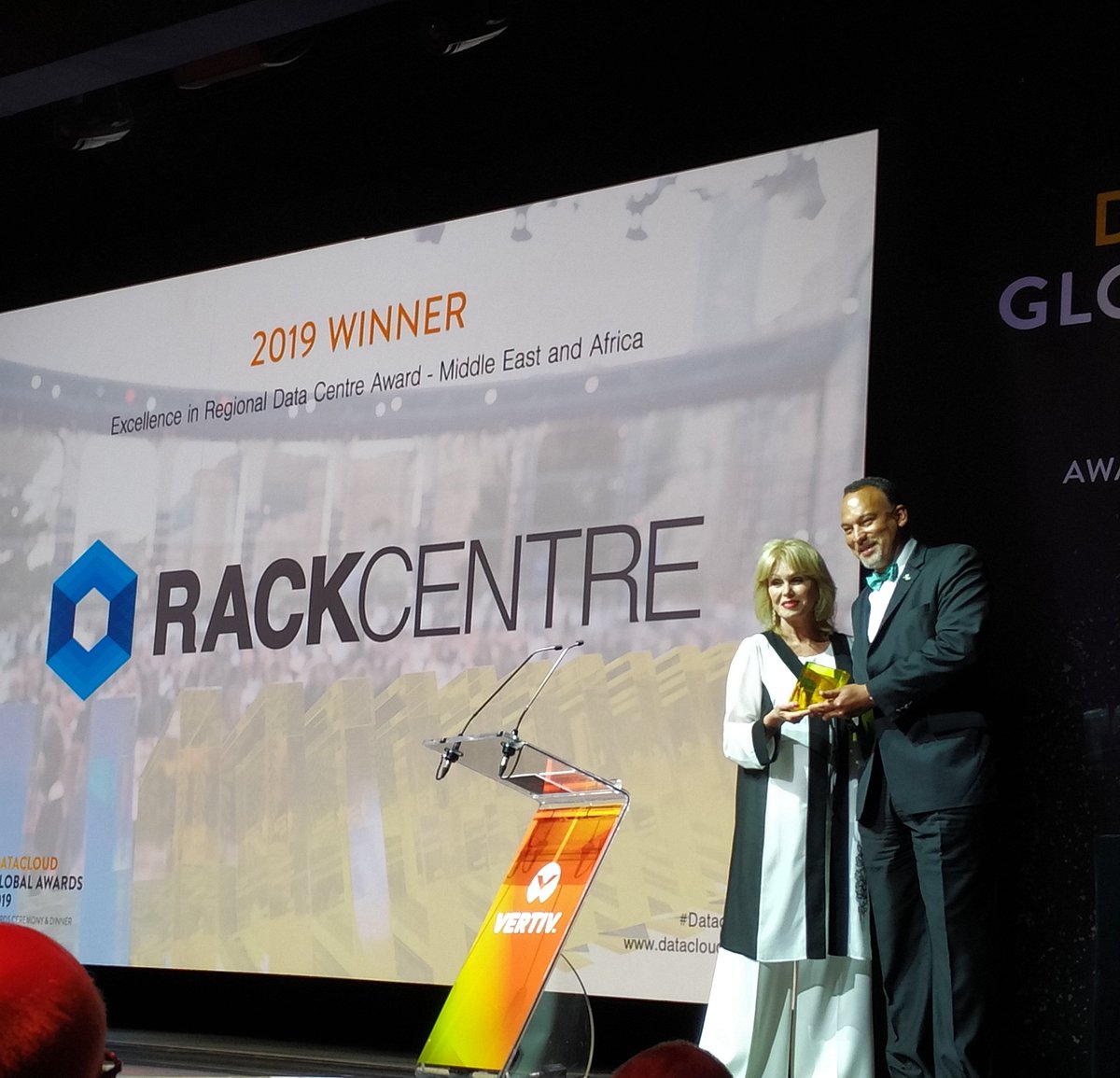 datacloudAwards's tweet image. And the Excellence in Regional Data Centre Award - Middle East and Africa goes to @RackCentre! Congratulations on the win at #DatacloudAwards