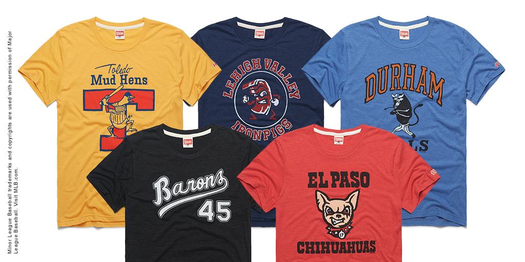 minor league baseball t shirts