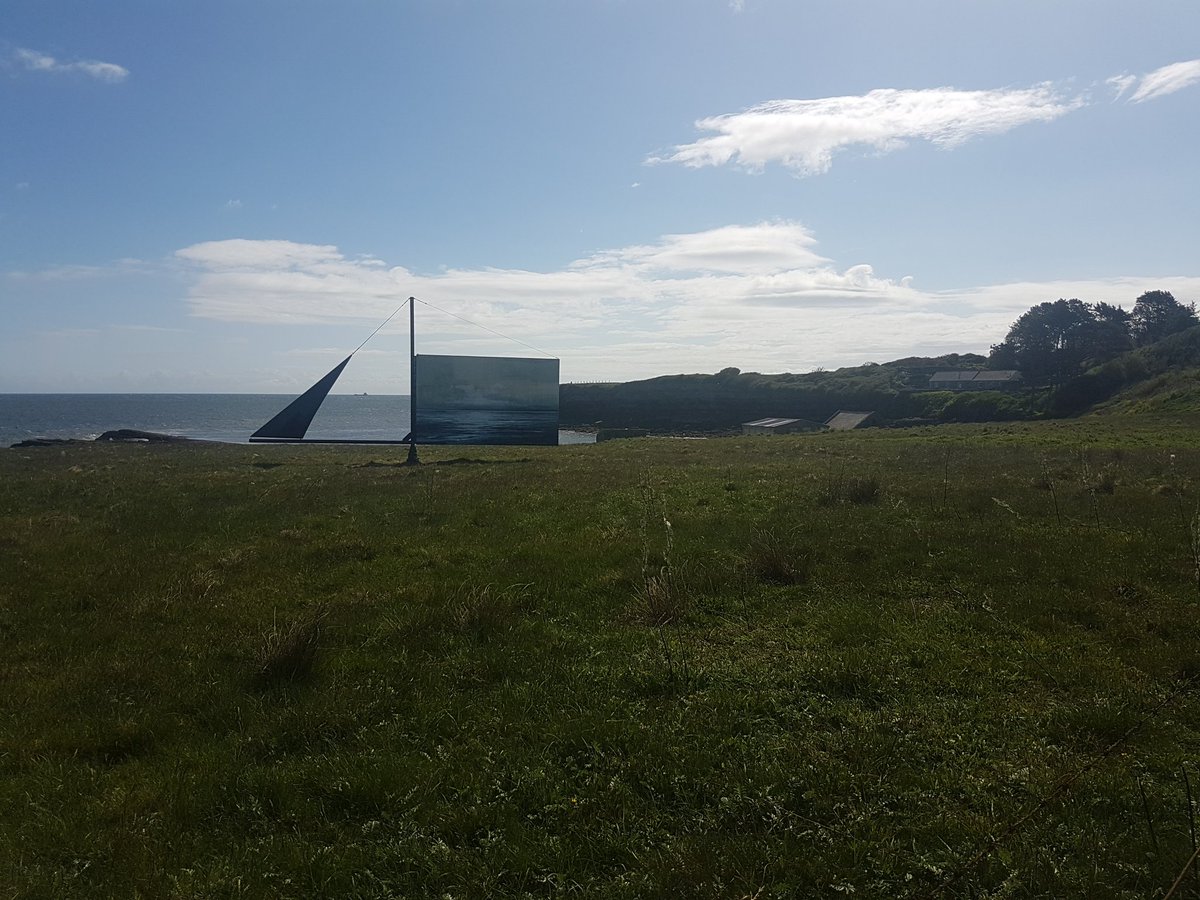 DwWatty13's tweet photo. Art work on the coastal path #anglesey https://t.co/OgMU9CObrk
