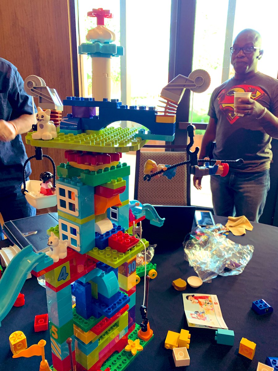 CaliRobotGirl's tweet photo. So much @LEGO_Education fun had @nmcel board retreat.... #steam #retreat #educationalleaders #nmcel https://t.co/ZnvOuGccyj