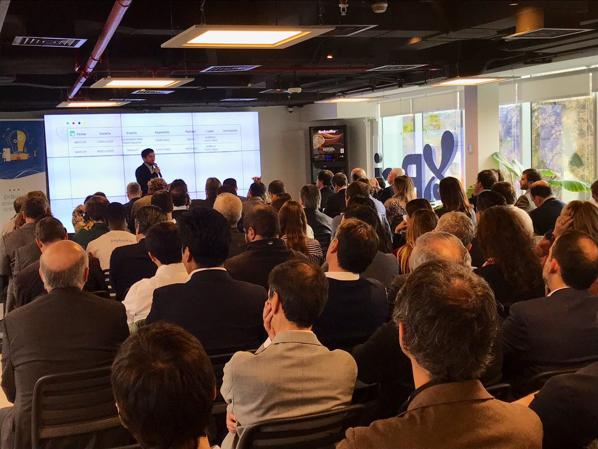 BancoBci's tweet photo. Nos encontramos en el #CentroNaceBci en un nuevo #DemoDay organizado por #BciLabs, en el cual 8 fintech y startups full innovación presentarán sus proyectos en un formato pitch de 2 minutos. https://t.co/KyNCBuX0VB