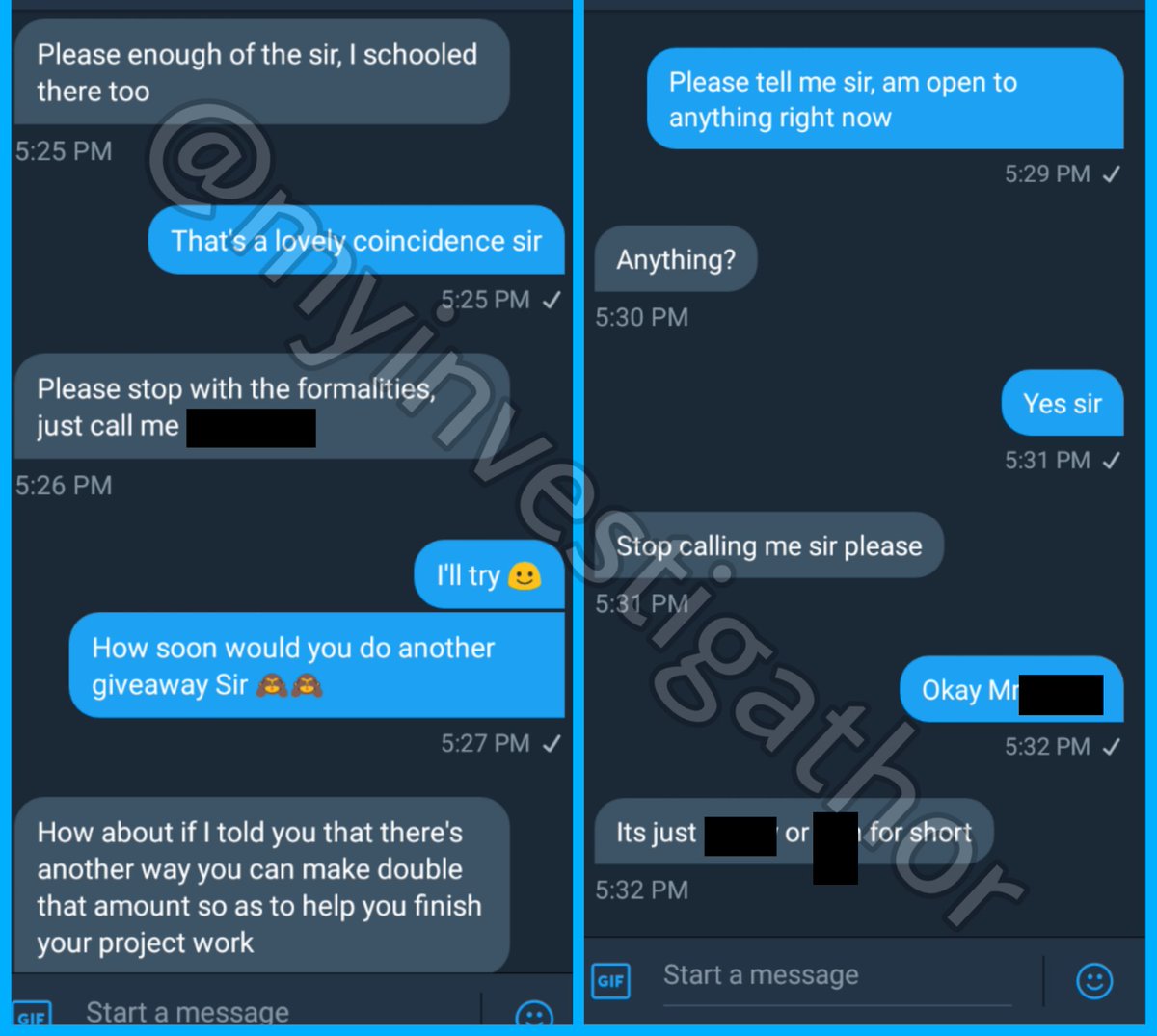 MyInvestigathor's tweet photo. A concerned wife needed to keep tabs on the progress of the business trip that took her husband to Anambra state 

#investigathor #investigathorng #myinvestigathor #investigator #nigeriainvestigator #nigerianinvestigator #investigators #privateinvestigator #paranormalinvestigator https://t.co/CPlZitMQr8