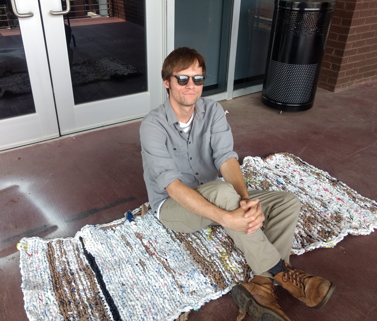 MaroonVolunteer's tweet photo. Our next plarn mat is COMPLETE!!! Thank you for all of your hard work to make this happen! And check out our VISTA program-Matt can tell you more about it!
#mattonamat #plarn #plarning #serviceatstate #maroonvolunteers https://t.co/9YQV8vJN80