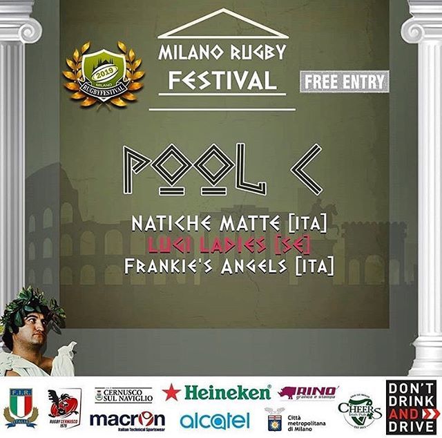 With our ladies off to @milanorugbyfestival tomorrow, our pool has just been released with the team getting to face off against two Italian teams on Saturday.
Looking forward to the games 🦁🏉🇮🇹 #Lugi #lugirugby #rugby #lund #fff #rugbygram #rugby7s #w… bit.ly/2XyeERT
