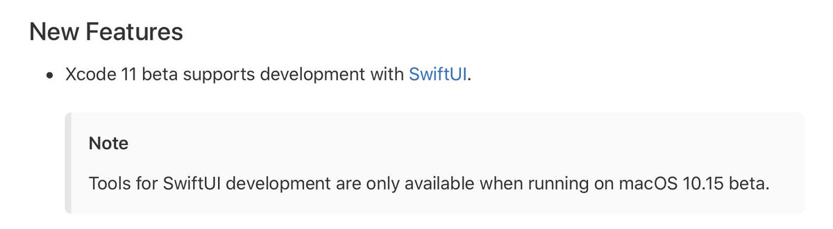 dominucco's tweet image. Damn.. #Xcode11 #SwiftUI