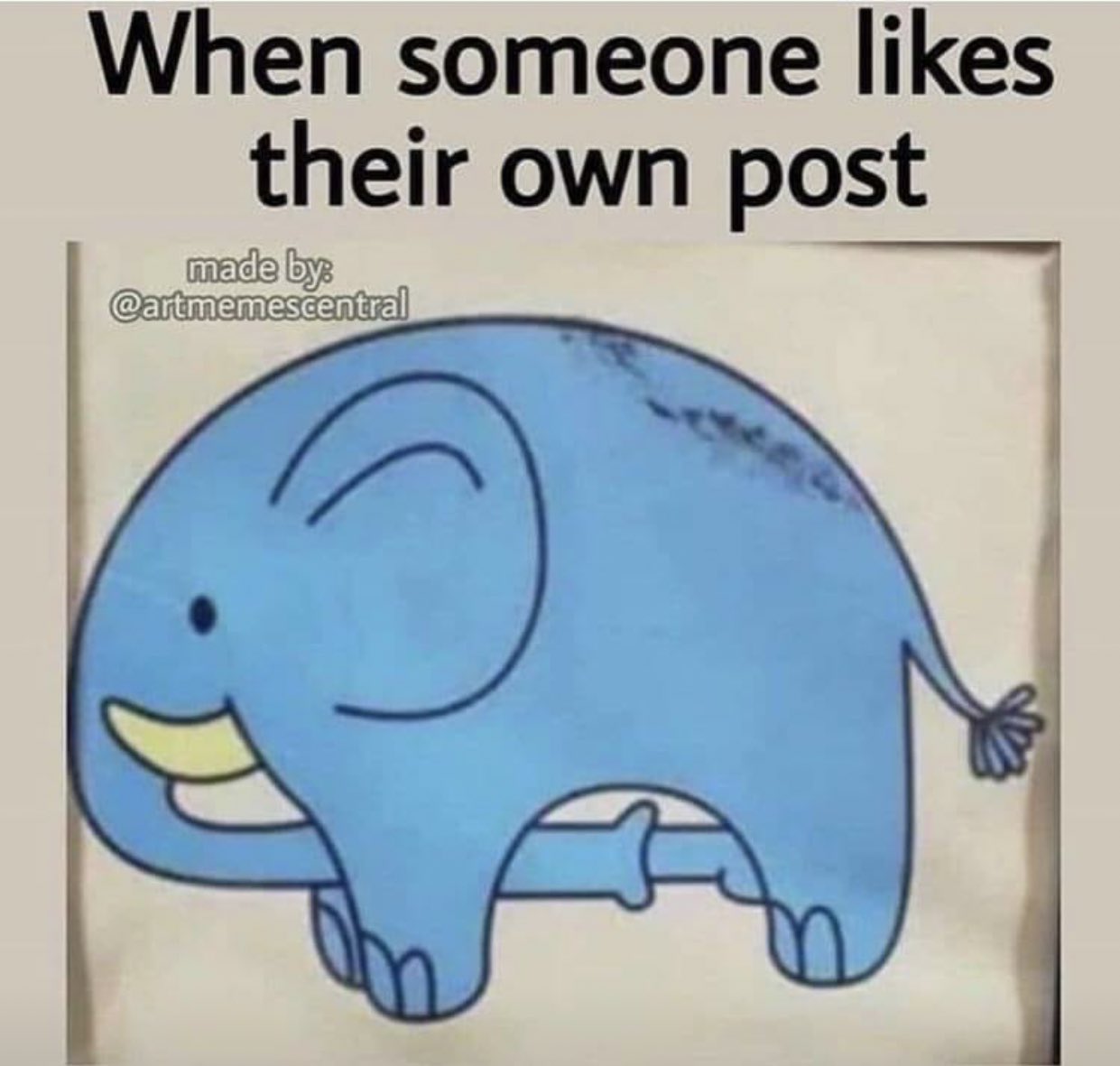 Rose 🐱 on Twitter: "Saw this and made me think about why do people like  their own post?! No shade, I\