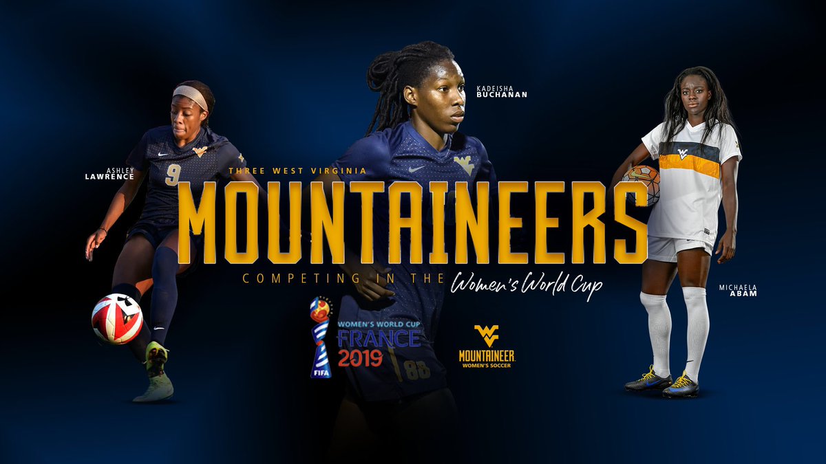 Just 3️⃣ days until these 3️⃣ Mountaineers represent WVU on the 🌎’s BIGGEST stage! 💛💙💛💙