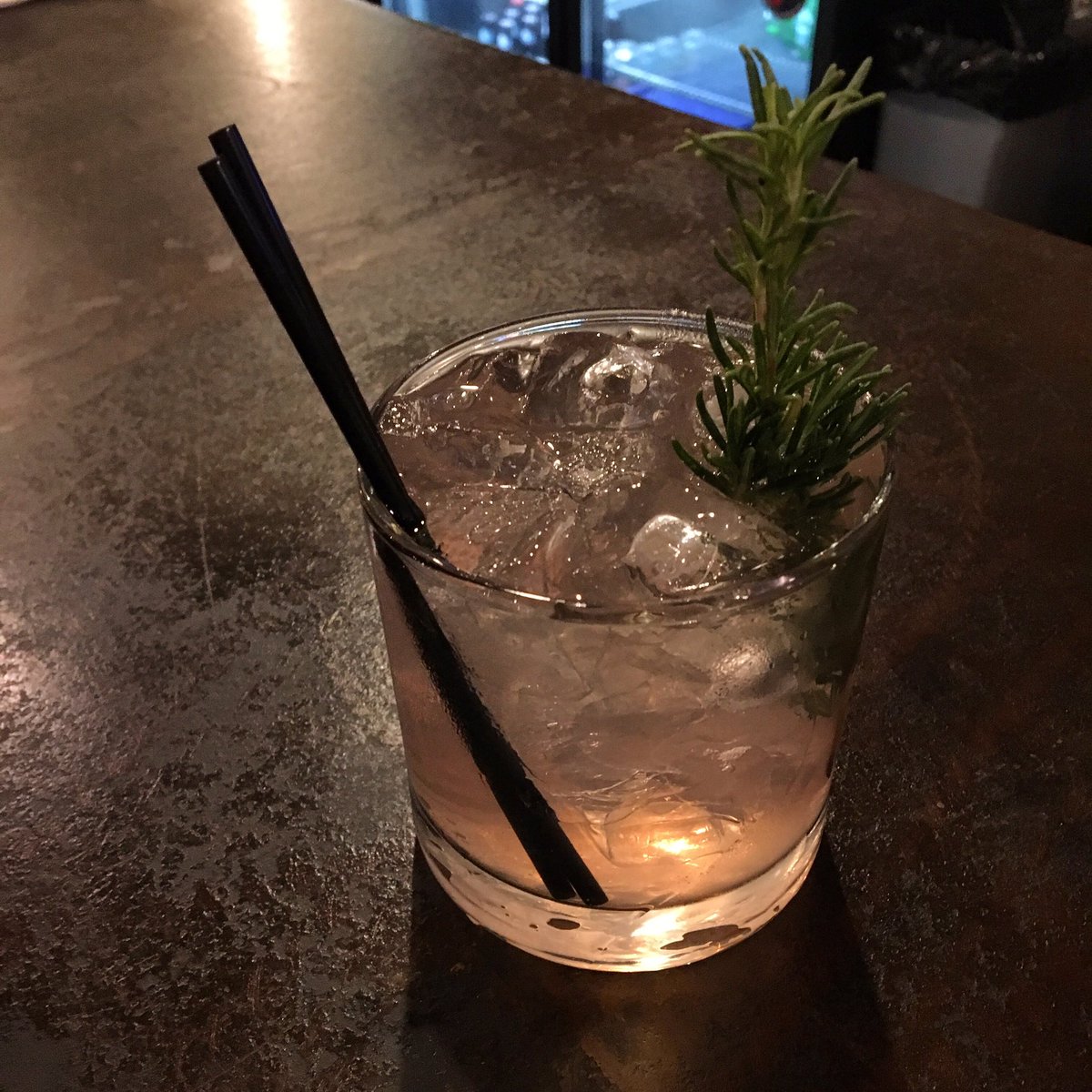 Come see us up at the bar this week and enjoy a Rosemary Refresher! #supportlocal