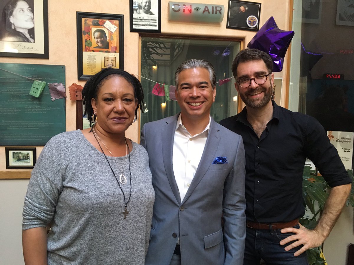AGRobBonta's tweet photo. Thanks to @UpfrontKPFA @CatsCommentary &amp; @bedwardstiek for having me on to discuss housing, my bill to end for-profit, private prisons, &amp; the importance of restoring voting rights for people on parole to help them reintegrate into our communities! #FreeTheVote #ACA6 @kpfa #CAleg https://t.co/2e6LctV0Sg