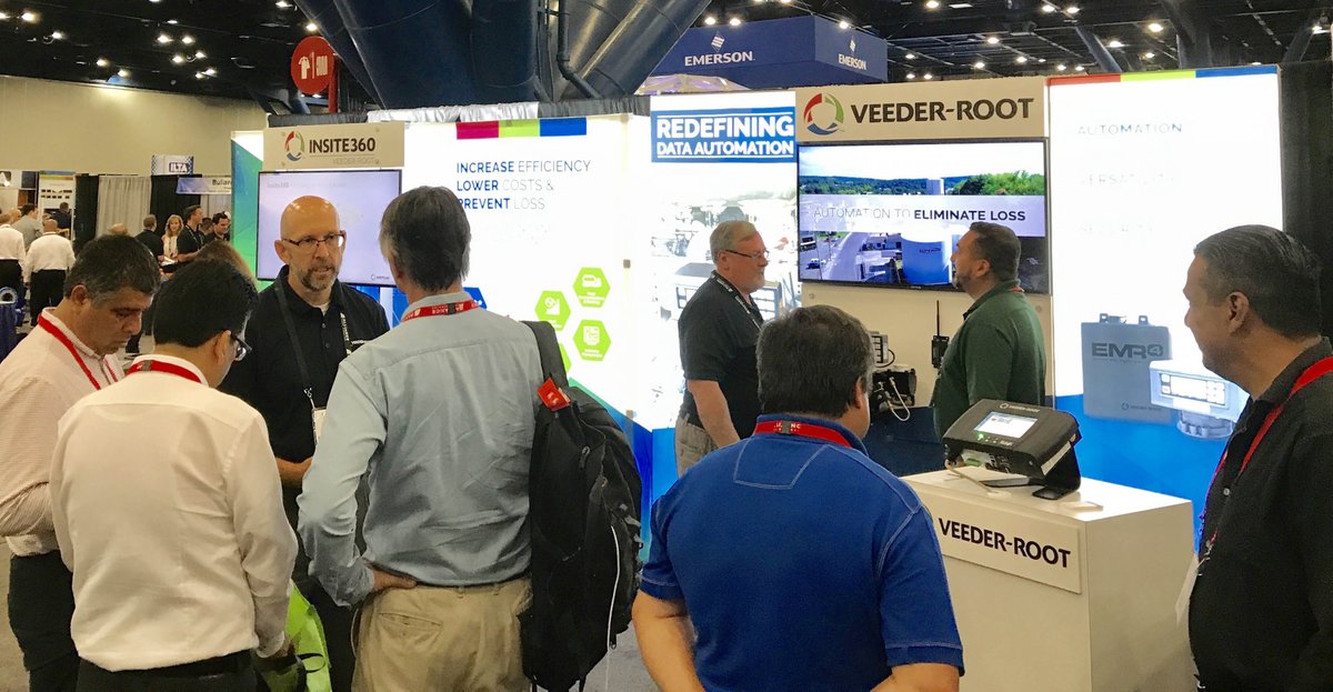 VeederRoot's tweet photo. Veeder-Root and Insite360 are up and running at #ILTA2019, the terminal industry's largest conference & trade show. Visit us in booth 117! https://t.co/Flyp32BlGg