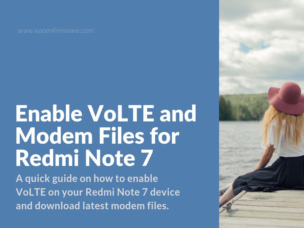 xiaomifirmware's tweet image. Check out this post to find links to modems for Redmi Note 7 and find a quick guide on how to enable VoLTE

xiaomifirmware.com/guides-and-tip…

#xiaomi #xiaomitips #android #redminote7 #redmi #xiaomifirmware #modems #volte