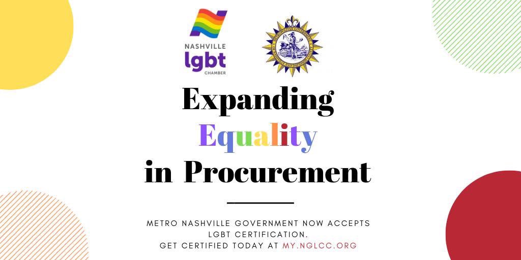 #Nashville we hope that you are planning on joining us tomorrow as @NashLGBTCC walks interested business owners on becoming certified as a  #LGBT business! Register at <a href="/NashvilleCEC/">Nashville Comm Ed</a>