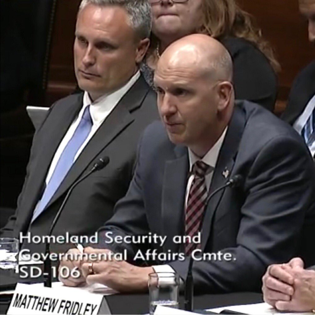 fridley_matt's tweet photo. Had an opportunity to testify in front of US Senate @HSGAC in support of  a long-term reauthorization of the #DHS Chemical Facility Anti-Terrorism Standards program #cfats @NACD_RD @EByerNACD @Doug_NACD @JenCGibson https://t.co/4lDoUAuRov https://t.co/6oIHNIsqKd