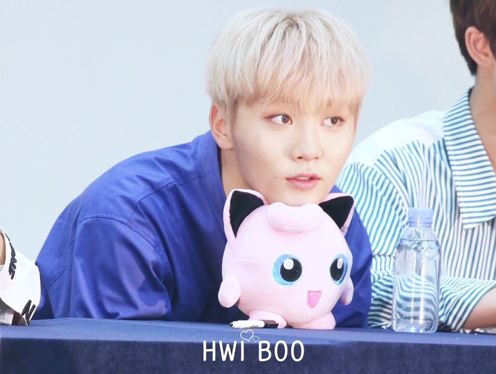 seungkwan and jigglypuff are both cute, have soft glowing eyes, destroy their enemies with their sweet voice, pouts when angry, ARE PINK AND ADORABLE