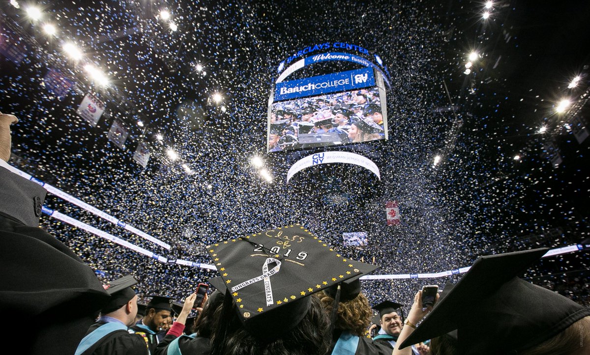 BaruchCollege's tweet photo. Yesterday’s Commencement ceremony was the ultimate celebration in #baruchpride! We are so proud of the Class of 2019. Learn more about the event, watch the full video, and relive the experience. https://t.co/LI8U1LRdSd
#baruchcommunity #baruch2019 #baruchgrad #commencement #nyc https://t.co/ar6umF9n0i