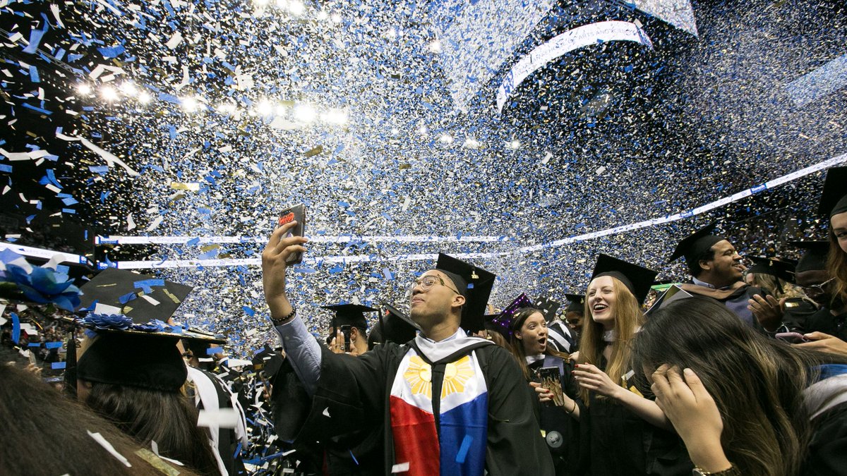 BaruchCollege's tweet photo. Yesterday’s Commencement ceremony was the ultimate celebration in #baruchpride! We are so proud of the Class of 2019. Learn more about the event, watch the full video, and relive the experience. https://t.co/LI8U1LRdSd
#baruchcommunity #baruch2019 #baruchgrad #commencement #nyc https://t.co/ar6umF9n0i