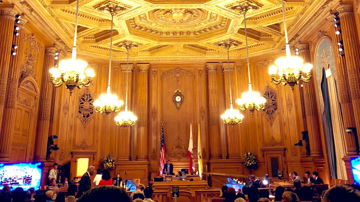 YoungWomenFree's tweet photo. Starting the Board of Supervisors meeting @SFCity_Hall - Waiting for the vote on juvenile hall shutdown! #CareNotCages #ShutDownSFJJCBy2021 #2BFREE https://t.co/eKlqGPHumB