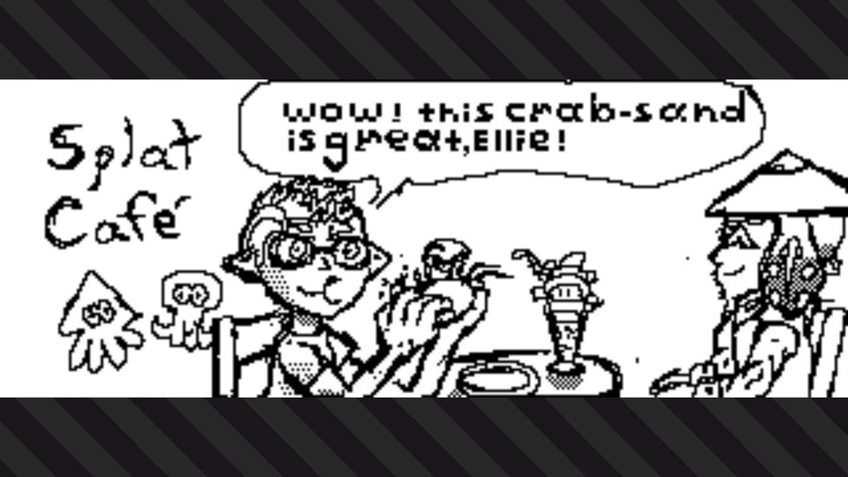 TekkenNinja's tweet photo. #SplatCafe #Splatoon2 #NintendoSwitch #ElectraFirefly Took a small detour and visited @ElectraFirefly 's Cafe! The food is great! (Ramen^0^) https://t.co/HnJe0gUH2I