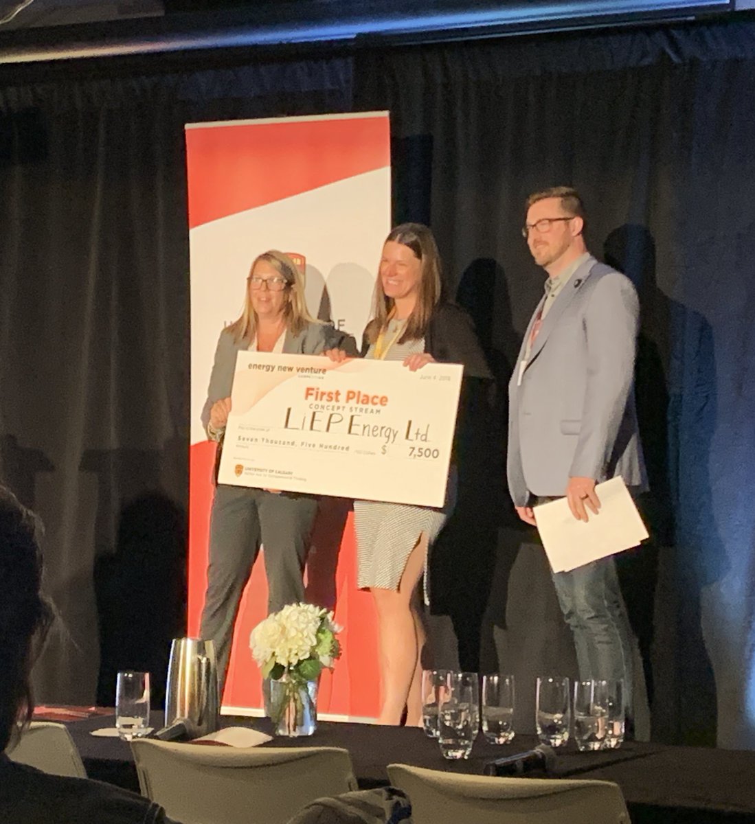 HELL YA. Female entrepreneurs won both streams and audience choice at #ENV2019 — LiEP Energy Ltd. won the Concept Stream and Hawkiii won the Venture Stream! 🙌🏼🙌🏼🙌🏼 <a href="/SHEInnovatesAB/">sheinnovates_ab</a> <a href="/YoungMsEnergy/">YoungWomenInEnergy</a>