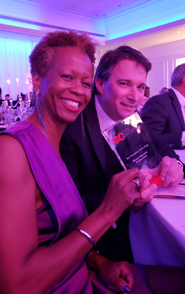 caarcher's tweet photo. We won!!!!! Thank you @SCAwardsEurope Best Deception Technology @illusivenw https://t.co/jhWWHKbFZa