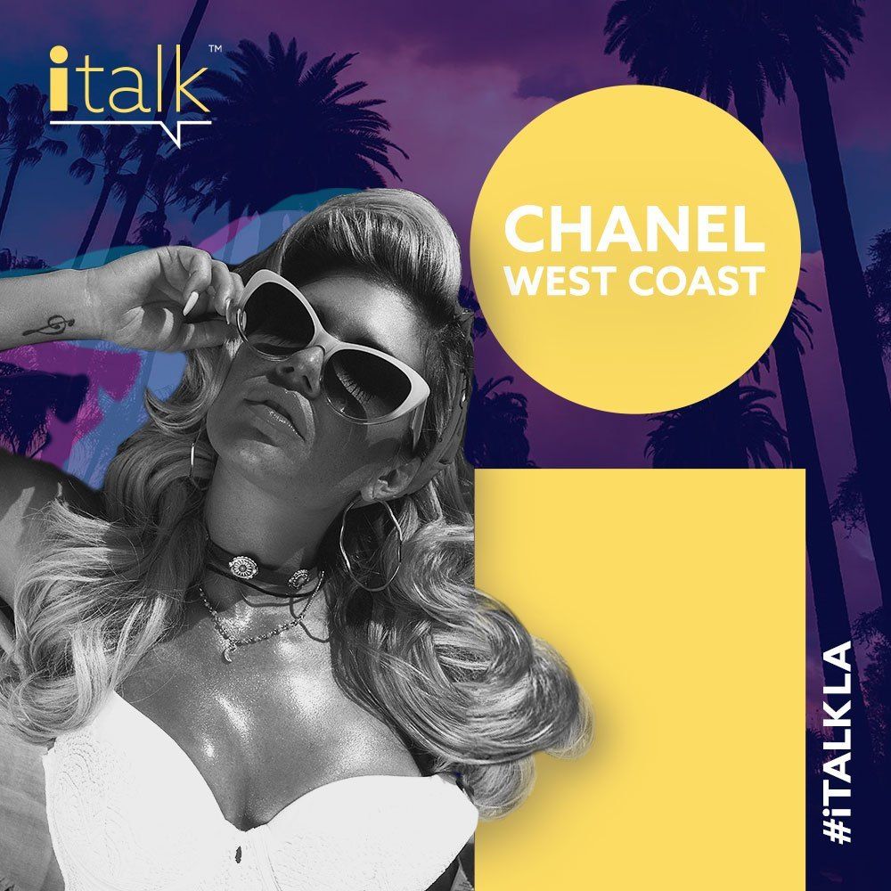 iTalkEvents's tweet photo. Let us welcome @ChanelWestCoast to the iTalk LA line up. 

Come and see Chanel share her journey and give a special performance from her latest album! 

Purchase your tickets at https://t.co/5BVnhUOAK7
#iTalkLA #doingleadershipdifferently #motivationalnightlife #italk4 https://t.co/ULd8FaW3Mt