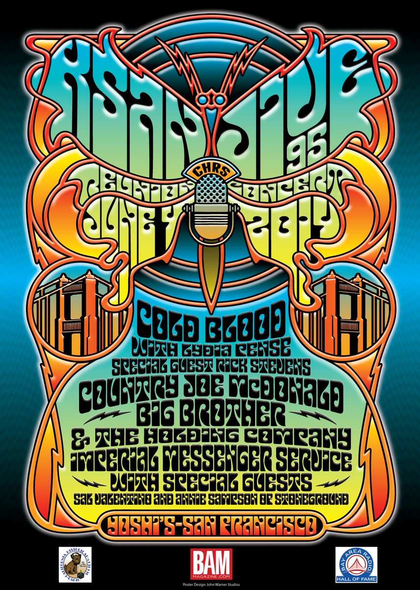 BamMagazine1's tweet photo. It was five years ago today that we produced the KSAN JIVE 95 REUNION CONCERT at Yoshi’s in San Francisco!  We’re planning on including some of the best highlights of this concert in the upcoming, documentary “ROCK, RADIO, REVOLUTION: KSAN JIVE 95: The MOVIE!”   @KennyWardell https://t.co/4ifWAPfkdB