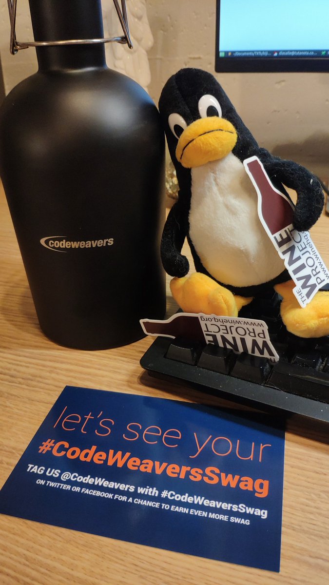 zehrealmrmeow's tweet image. #CodeWeaversSwag #CodeWeavers #Linux #WINE #TheWINEProject #WineHQ #2019 #LifetimeSupporter #Lifetime #4life @CodeWeavers
#MeowMeow