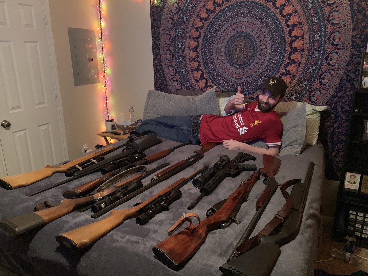 kaylirogers's tweet photo. The more guns liberals buy, the less republicans can have #zombieready @TannerGregoryy https://t.co/HODSWVnglu
