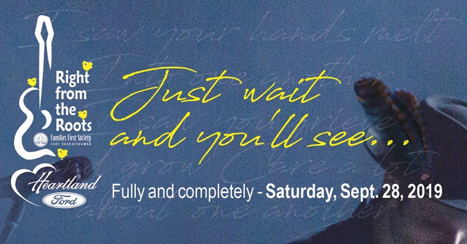 Can you wait? We can’t! #SaveTheDate Sept 28th #fortsask #thisisourvillage