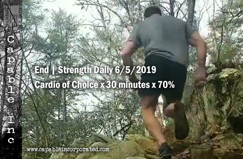 CapableInc's tweet photo. End Strength Daily 

#capable #fitness #workouts #workout #workoutoftheday #wod #fitness #gym #lifting #endurance #run #runner #strength #strengthandconditioning #strengthtraining #bench #cardio #ar15 #shoot #shooting #sof #specialforces #military #training #hardwork #instadaily https://t.co/nBdjQeI2U8