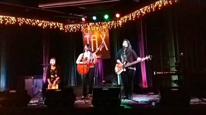 RAMEKEGA's tweet photo. Thanks #CampusJax for having us play tonight. Really nice welcome and great atmosphere!
#Newport #liveperformance #originalsongs #sisters #tbt #bands #livemusic #singersongwriters #showups #gigging #musicianslife https://t.co/sfIser19Cl