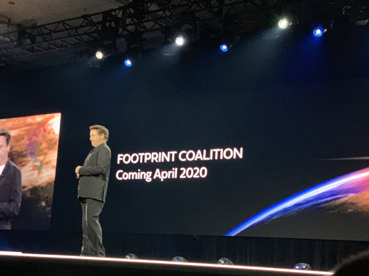 Tim Kuehlhorn (@overwatch) on Twitter photo Footprint Coalition is “what’s next” for <a href="/RobertDowneyJr/">Robert Downey Jr</a> Maybe Tony Stark rubbed off on him? #reMARS #FootprintCoalition Footprint Coalition is “what’s next” for <a href="/RobertDowneyJr/">Robert Downey Jr</a> Maybe Tony Stark rubbed off on him? #reMARS #FootprintCoalition
