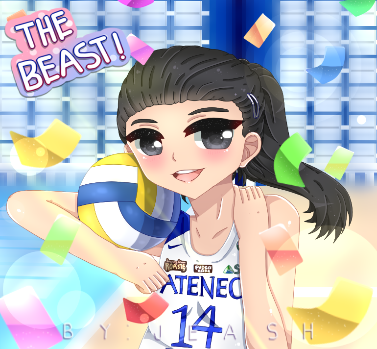 Fuee022's tweet photo. 🏅"The Beast"🏐 Illustrated by @Chespin22 

Request by Erika Santiago

Person on the picture Bea de leon

NOTE: DONT REPOST IT WITHOUT MY PERMISSION 😉😉 https://t.co/UgJkF2AlPB

#digitaldrawing #digitalart #artrequest #beadeleon14 #beadeleon #drawing #art #volleyball #artwork https://t.co/XN8eaXrFov